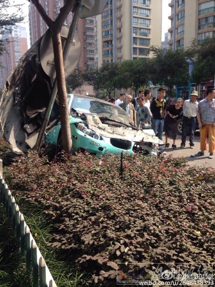 蕭山金惠路車禍現場