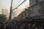 上海市區(qū)大火 10月12日上海新昌路發(fā)生火災(zāi)