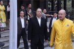 張鐵林現身 對于私生女一事張鐵林表示不想談