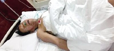 民工睡覺遭車碾壓