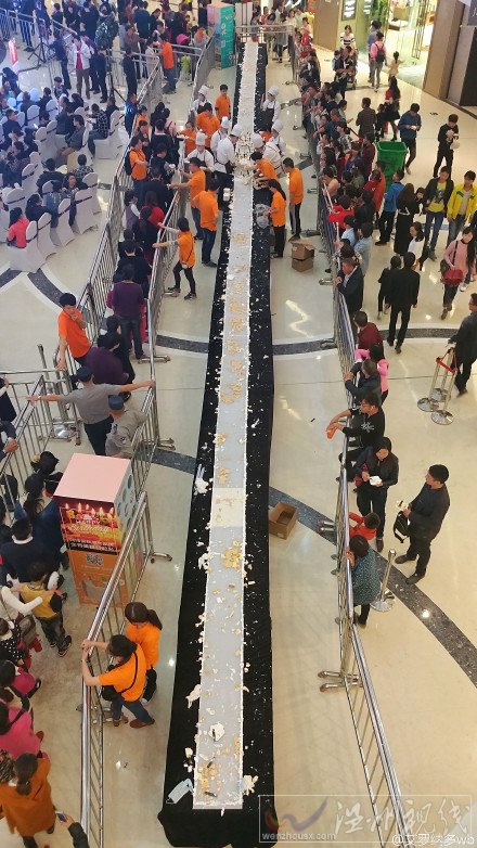 溫州萬達(dá)做最大蛋糕