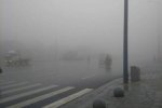 湖南濃霧天氣能見度低 2015年12月27日湖南濃霧天氣