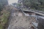 永嘉公路塌方 沙頭鎮(zhèn)淡下線嶺窟路段公路塌方