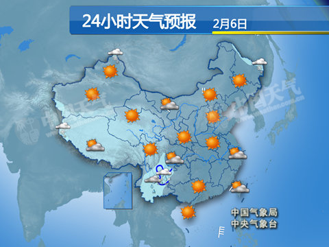 春節期間天氣晴好