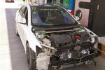 杭長高速驚現裸奔車