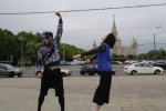 劉翔520秀恩愛(ài) 5月20日劉翔微博曬恩愛(ài)合影
