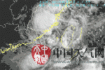 臺風尼伯特動態圖 風云二號衛星觀測到的尼伯特臺風