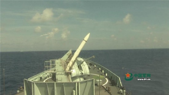 中國(guó)海軍三大艦隊(duì)南海軍事演習(xí)
