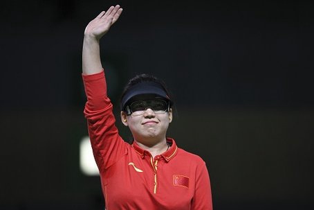 張夢(mèng)雪獲中國(guó)首金