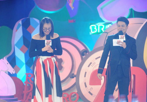 傅園慧頻亮相熒屏