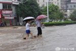 龍川大暴雨 城區積水內澇嚴重
