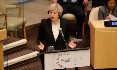 全球應對移民失控 英國首相呼吁發(fā)起全球應對移民失