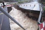 溫州臺風鲇魚帶來暴雨造成240條公路中斷