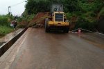 四川省省道攀枝花路段山體塌方