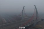 河北霧霾和冷空氣此消彼長 12月16日霧霾加重