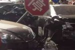 東莞車禍 奔馳連撞4車致1死2傷