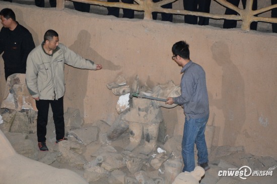 山寨兵馬俑被銷毀