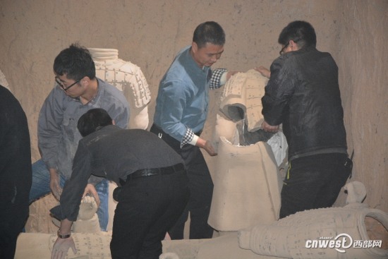 山寨兵馬俑被銷毀