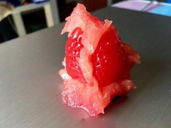 西紅柿里吃出草莓