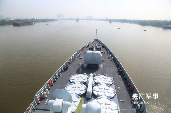 中國海軍抵達(dá)越南
