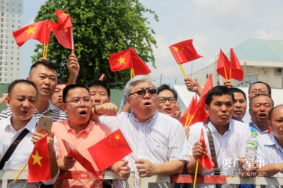 中國海軍抵達(dá)越南