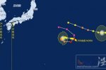 四臺(tái)風(fēng)起舞罕見