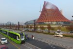 首列智軌列車運行