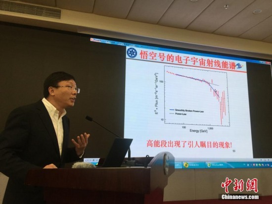悟空發(fā)現(xiàn)反常信號(hào)：悟空衛(wèi)星重大發(fā)現(xiàn)