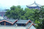 趙本山會館破壞文物原貌被舉報后開始拆除搭建的罩