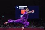中國(guó)奪亞運(yùn)會(huì)首金 武術(shù)名將孫培原奪冠