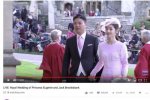 劉強東夫婦亮相英國皇室婚禮現場