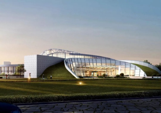 中國(guó)再造建筑奇跡 上海世茂深坑洲際酒店