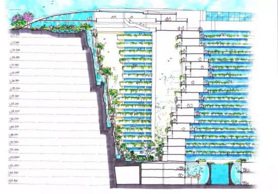 中國(guó)再造建筑奇跡 上海深坑酒店