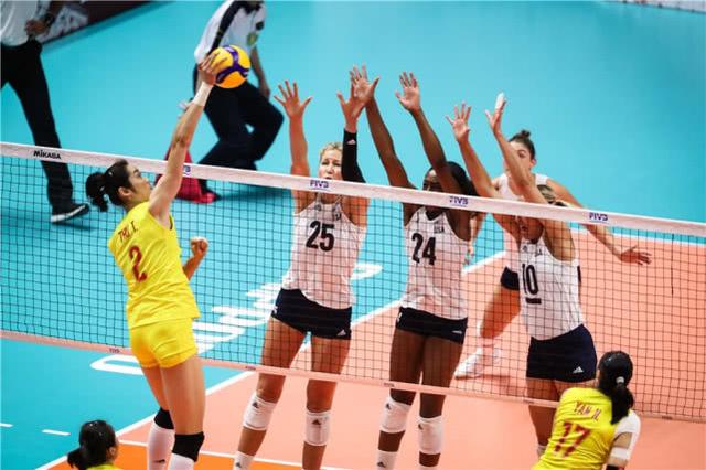 中國女排3比0擊敗美國隊(duì)獲七連勝