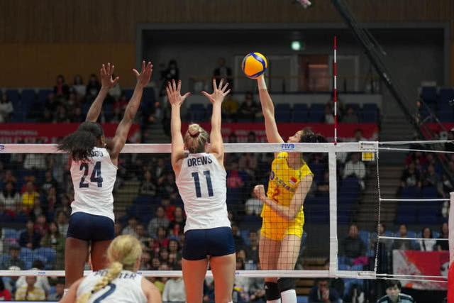 中國女排3比0擊敗美國隊(duì)獲七連勝