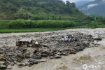 四川冕寧縣特大暴雨降雨量達211毫米