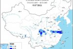 暴雨藍色預警 今天到明天上海河南等9省市將有大到
