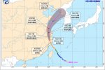 黑格比臺風(fēng)登陸浙江樂清 江南江淮等地高溫悶熱開始