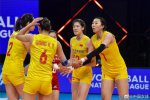 中國(guó)女排3-0完勝荷蘭女排