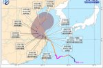 臺風煙花二次登陸浙江嘉興平湖