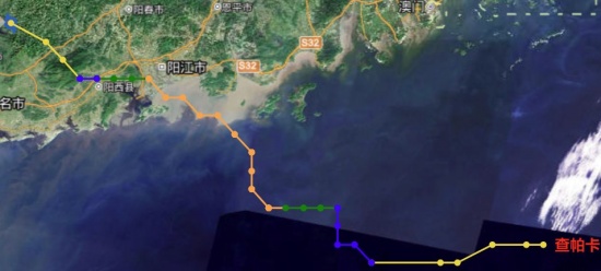 臺風查帕卡登陸廣東陽江