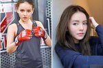 港姐被打成豬頭 港姐劉燕妮《G-1格斗會》被打得鼻青