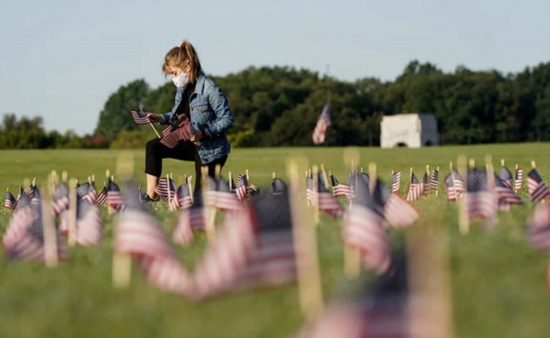 美國新冠死亡病例已超過80萬