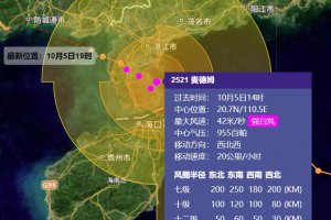 強臺風(fēng)麥德姆登陸廣東 海