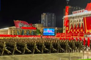 朝鮮閱兵